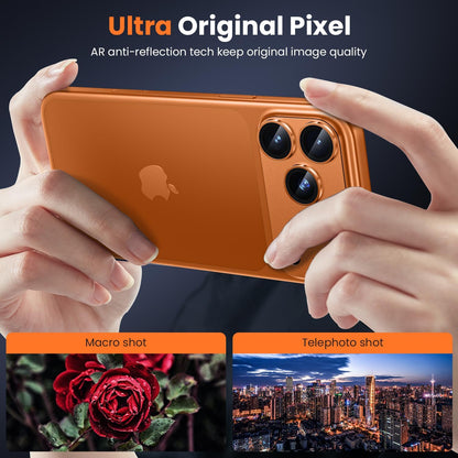 iPhone 17 Pro Camera Protector - Strong Titanium (2-Pack) | ZeroDamage