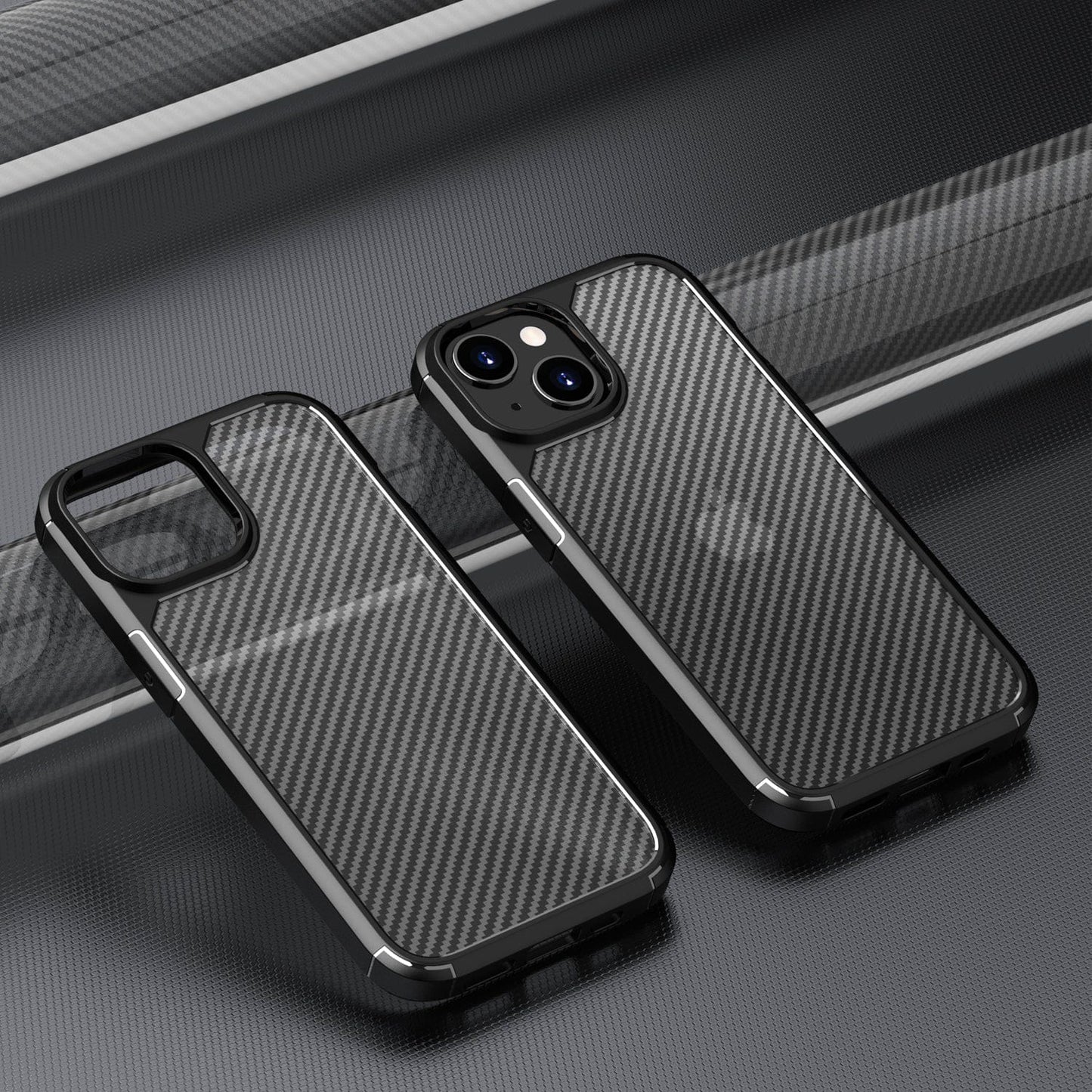 iPhone 15 Plus Carbon-Fiber Case - Rugged Protection | Venture Series