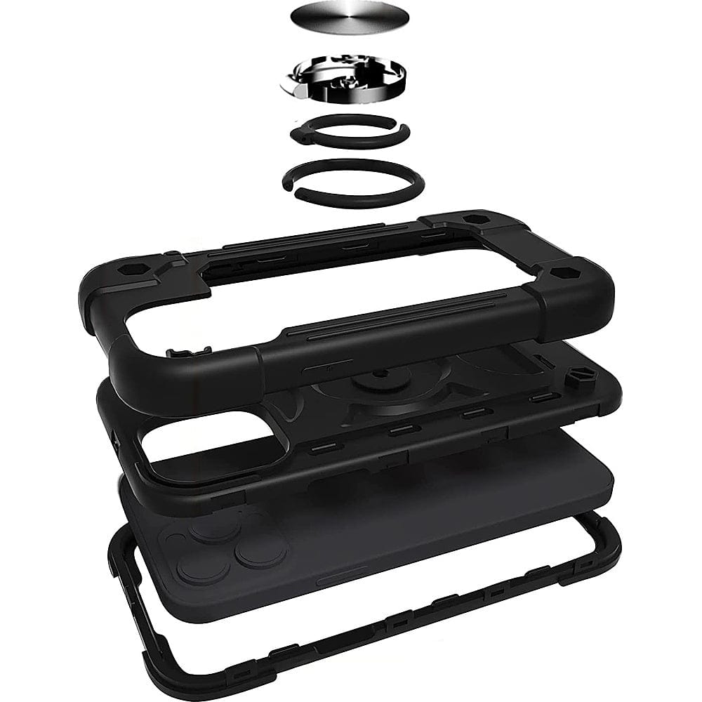 iPhone 14 Pro Max Heavy-Duty Case - Kickstand, Non-Slip Grip | Raider Series