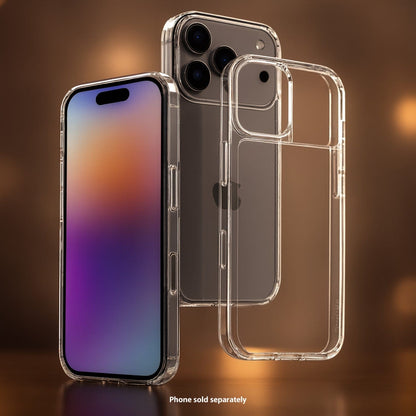 iPhone 17 Pro Max Clear Case - Slim, Anti-Slip Grip | Venture Series