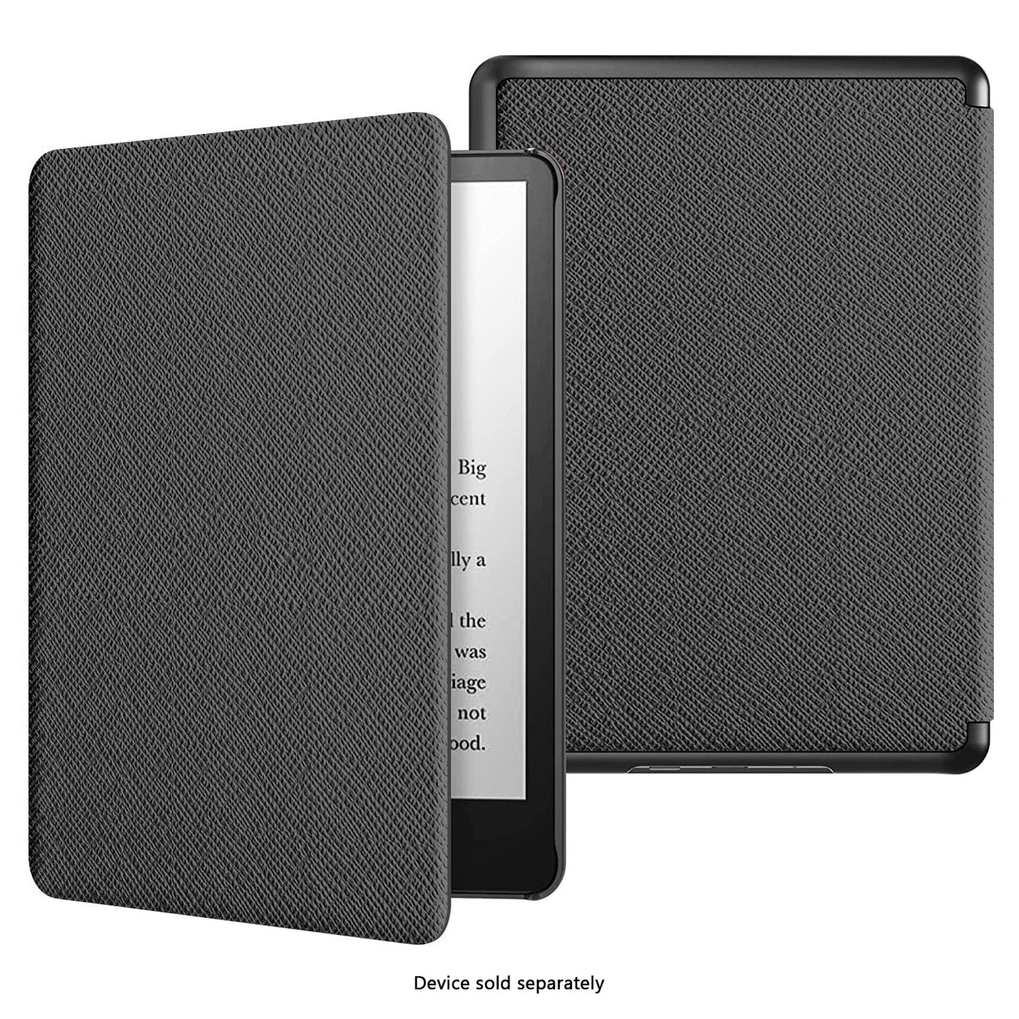 Amazon Kindle Paperwhite (2024) and Colorsoft Case - Folio, Vegan Leather | Venture Series