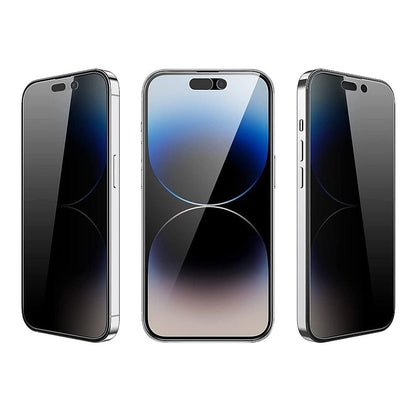 ZeroDamage Ultra-Strong+ Tempered Privacy Glass Screen Protector (2-Pack) - iPhone 14 Pro