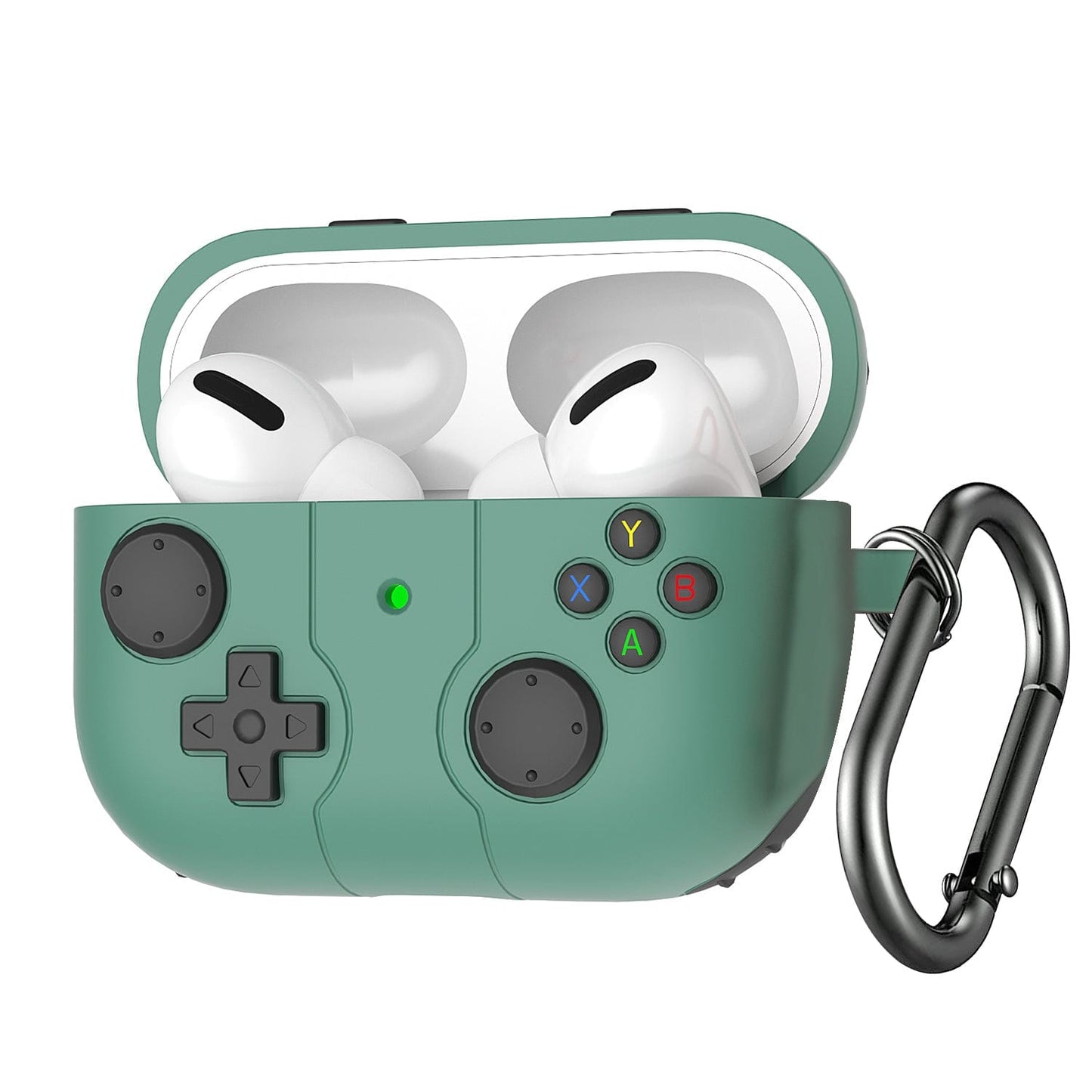 Apple AirPods Pro (2nd Generation) Case - Silicone Grip with Carabiner | Inspire Series
