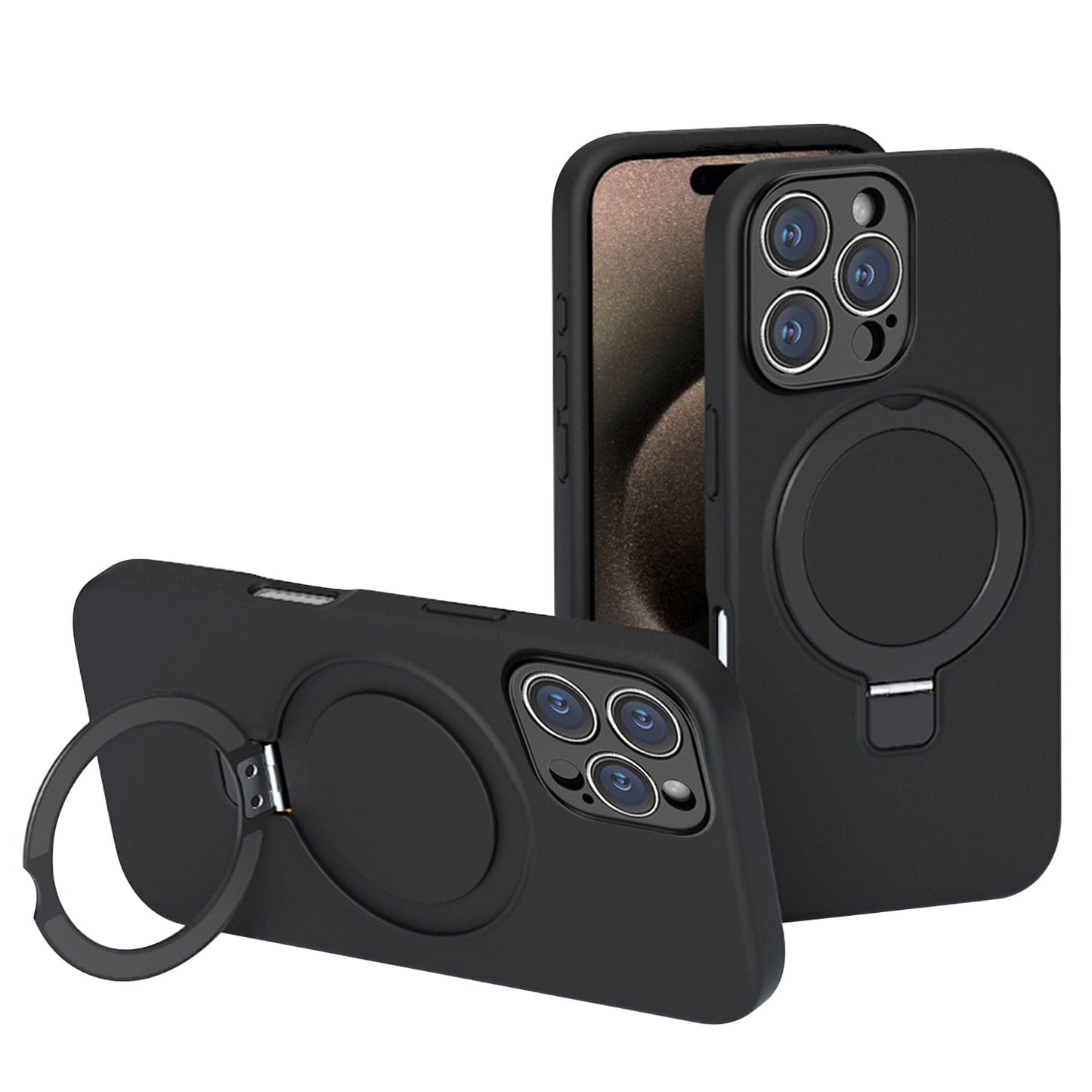 iPhone 16 Pro Slim Kickstand Case - Rugged Protection, MagSafe | Venture Series