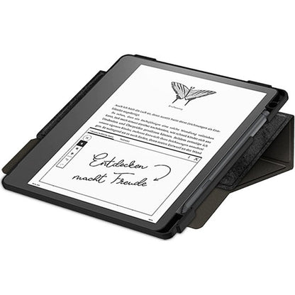 Indy Series Black Leather Bi-Fold Folio Case - reMarkable 2