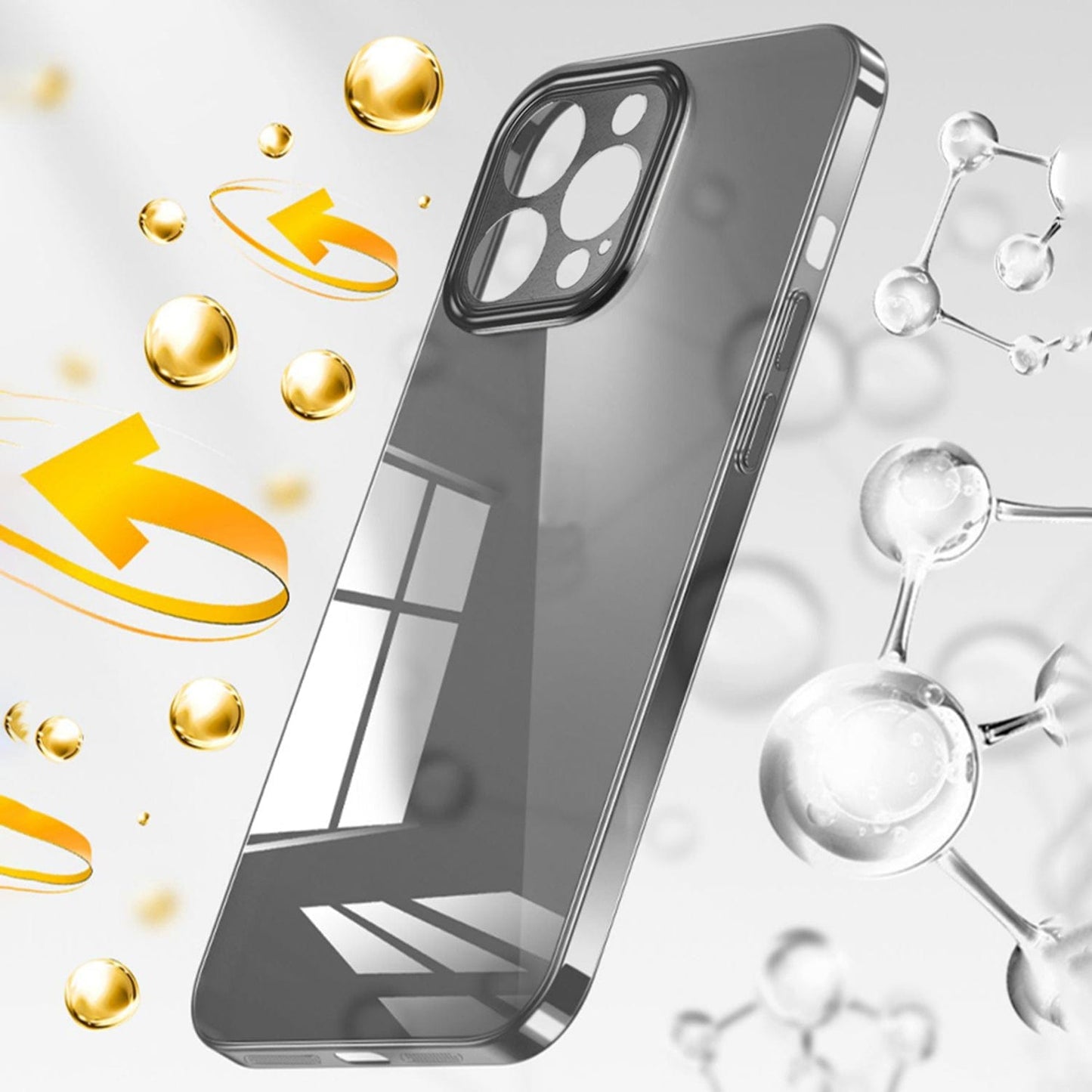 iPhone 15 Pro Clear Slim Case - Durable  Protection | Venture Series