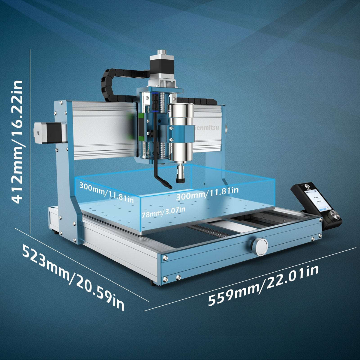 [Open Box] 3030-PROVer MAX Desktop CNC Router for High Precision Metalworking, with Linear Guide & Ball Screw Motion
