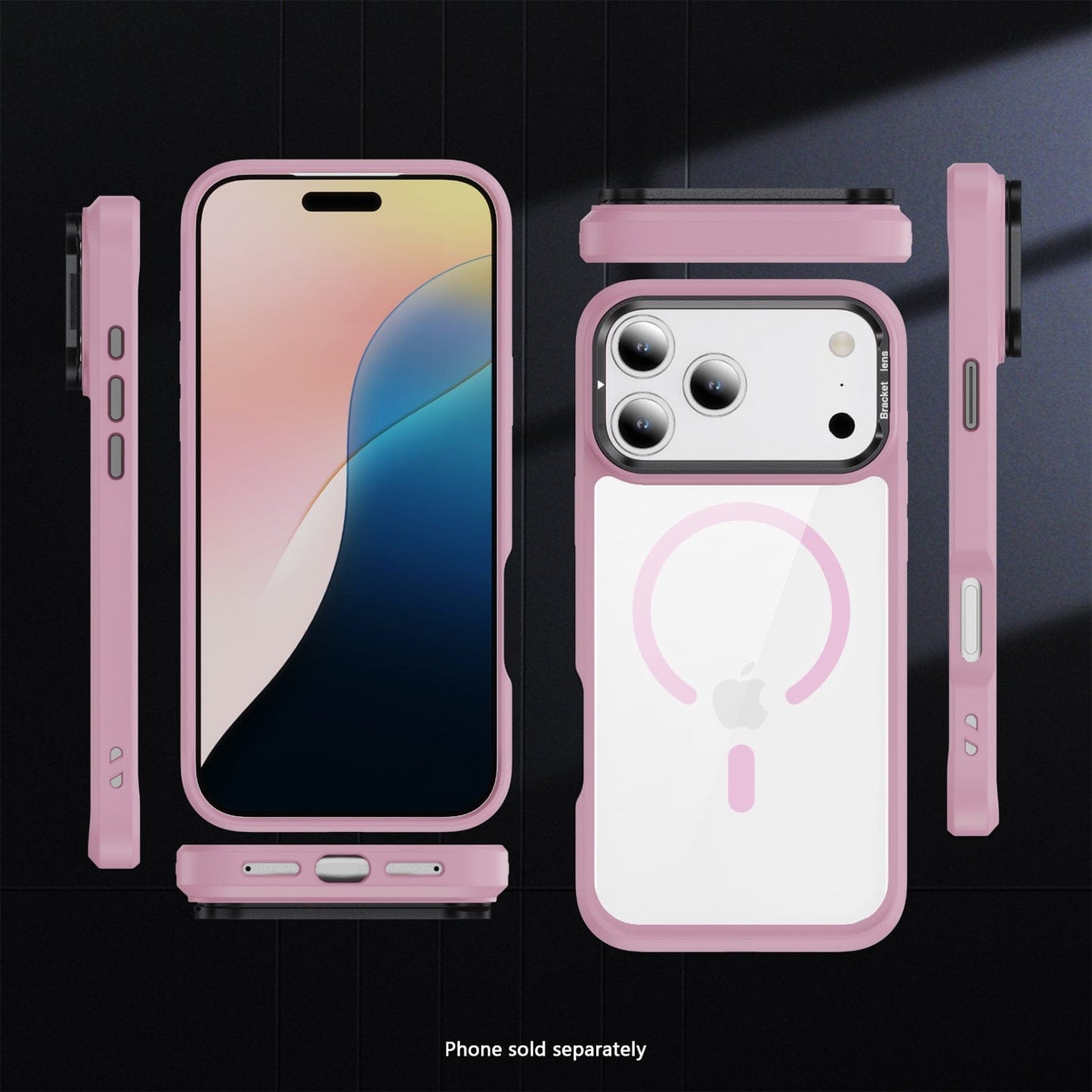 iPhone 17 Pro Max Clear Back Case - Durable, Kickstand, MagSafe | Raider ArmorPro Series