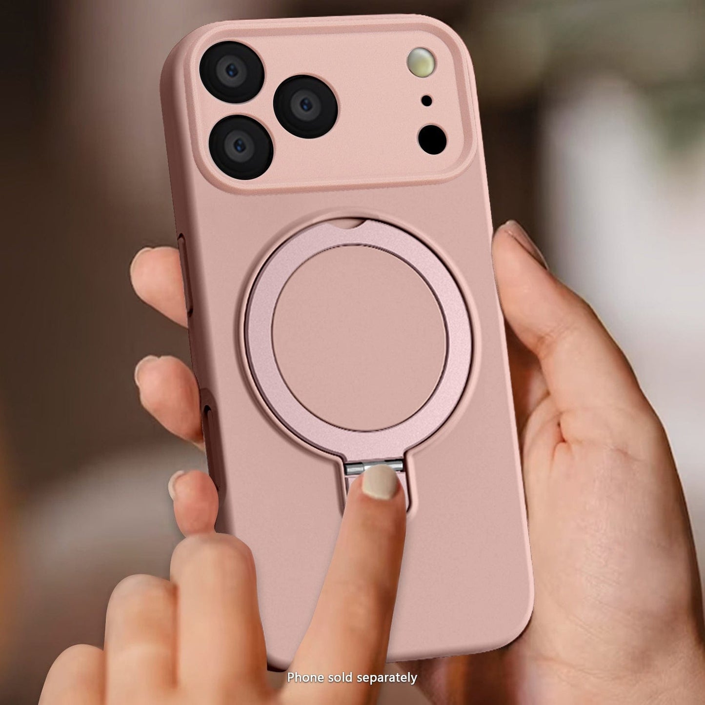 iPhone 17 Pro Case - Silicone Kickstand MagSafe | Venture Series