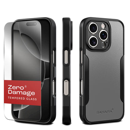 iPhone 16 Pro Max Rugged Case & Screen Protector Kit - MagSafe | Classic Series