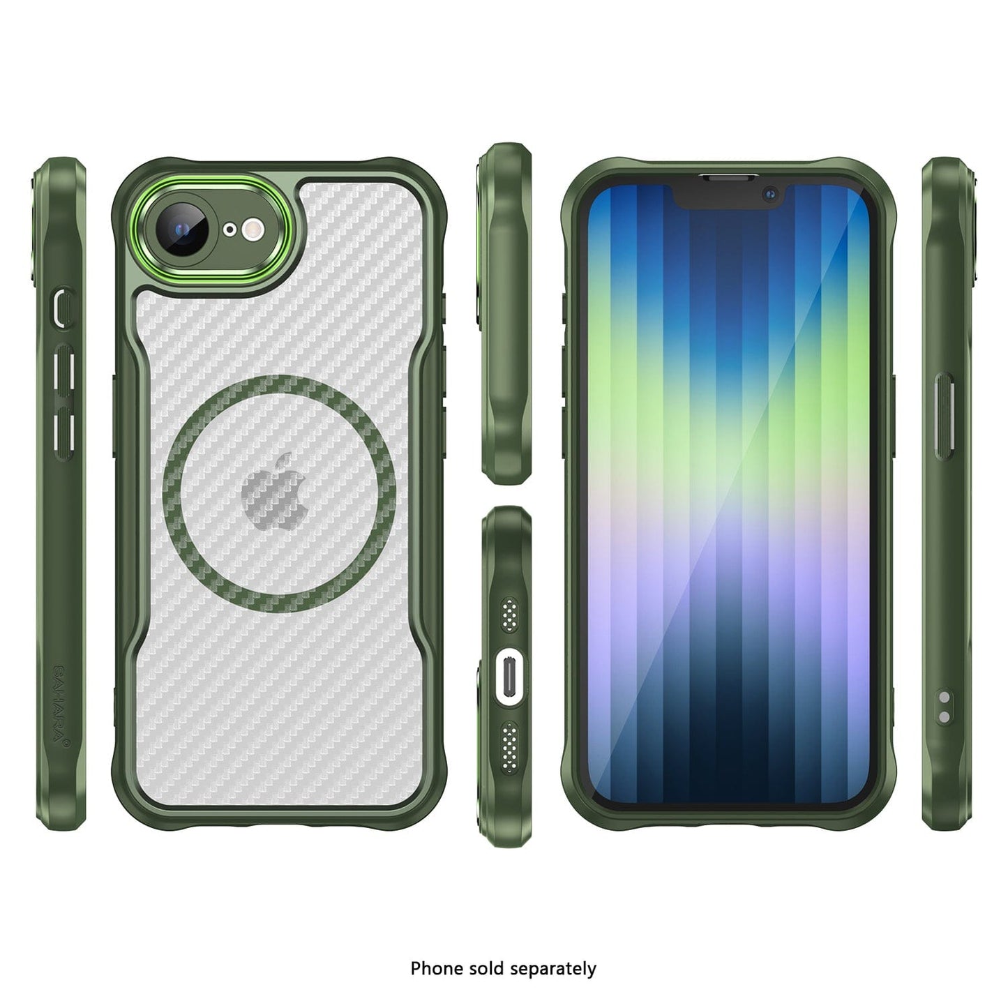iPhone 17e & iPhone 16e Clear Case - Compatible with MagSafe, Rugged Protection | Venture Series