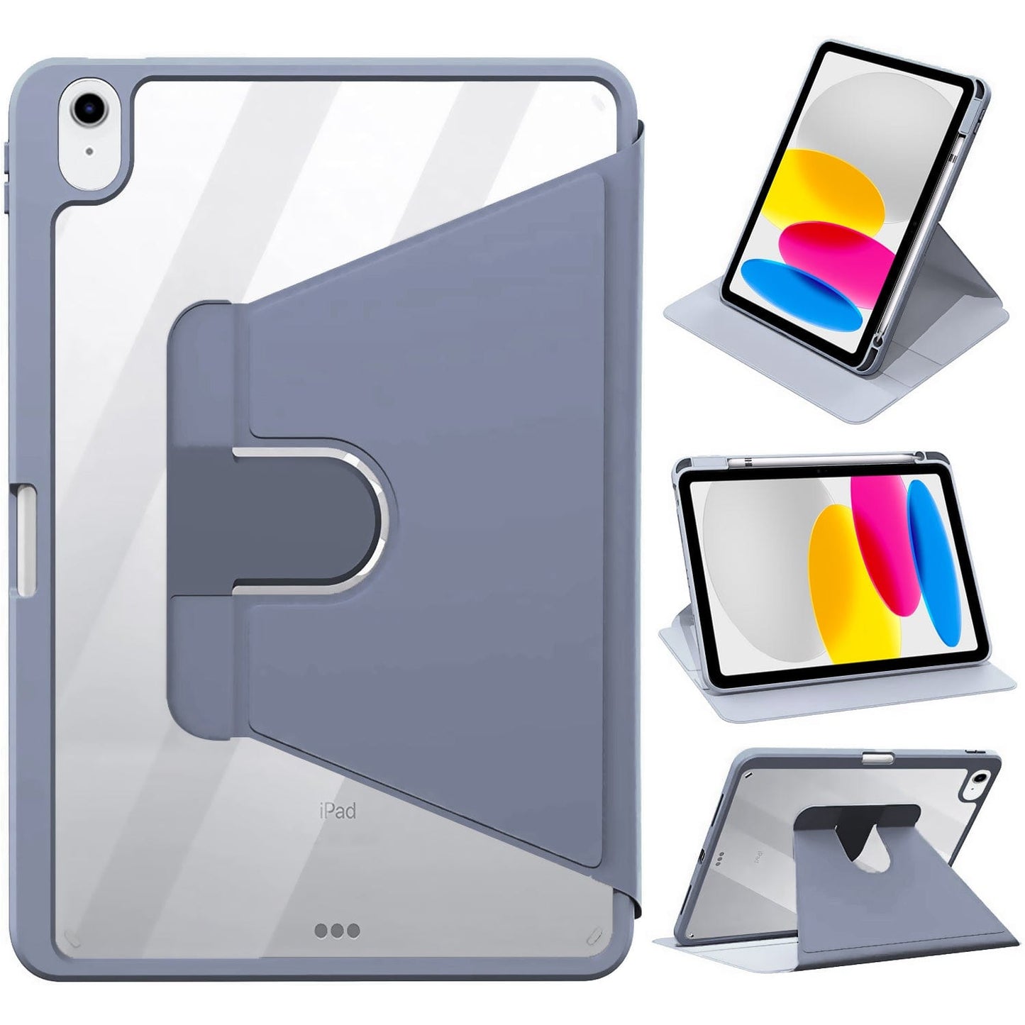 Venture Series Rotating Kickstand Rugged Case - iPad A16 11-inch & iPad 10.9-inch 10th/11th/12th Generation