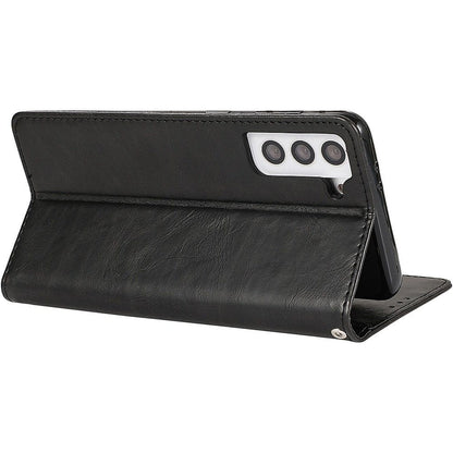 Indy Series Genuine Leather Wallet Case - Samsung Galaxy S23+