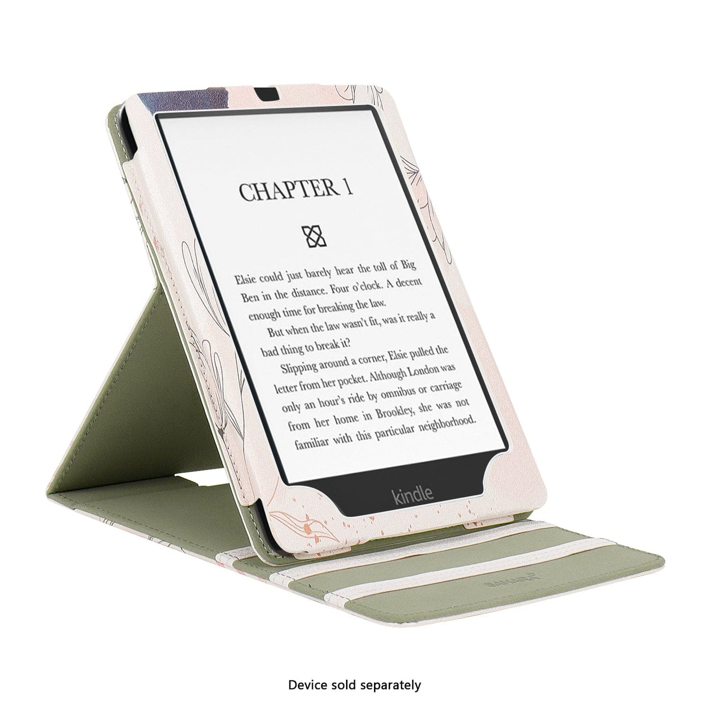 Amazon Kindle Paperwhite (2024) and Colorsoft Case - Vertical Folio, Stand | Indy Series