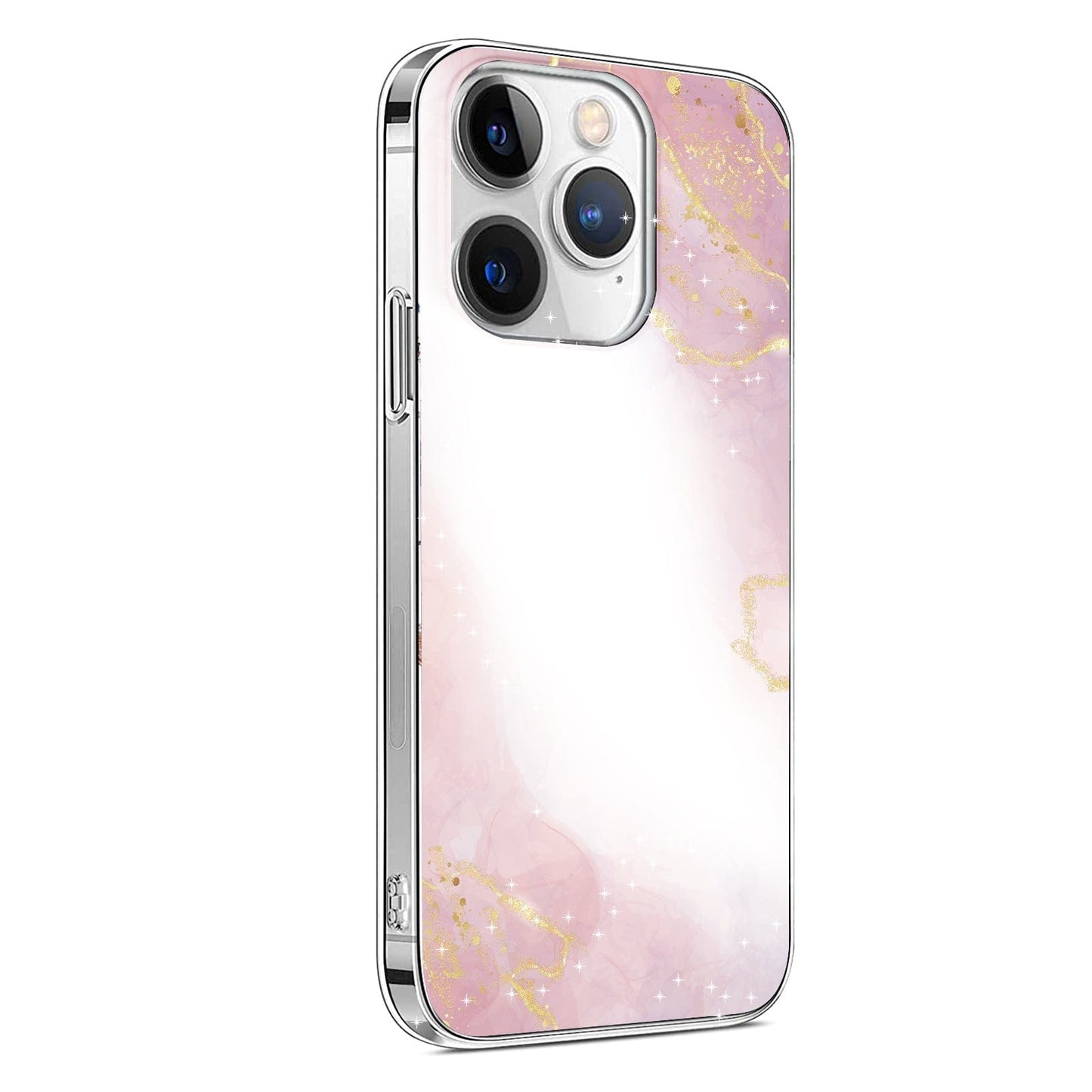 iPhone 15 Pro Max Pink Marble Case - Fashionable Look | Inspire Series