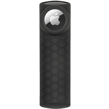 Amazon Fire TV Stick 4K (3rd Gen) Remote Black Silicone Case - Apple AirTag
