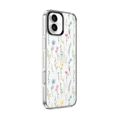 iPhone 16 Floral Design Case with Swappable Back - Wireless Charging | Inspire Series
