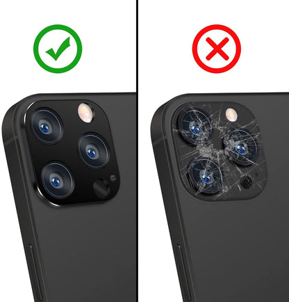 ZeroDamage Camera Lens Protector (2-Pack) - iPhone 13 Pro and iPhone 13 Pro Max