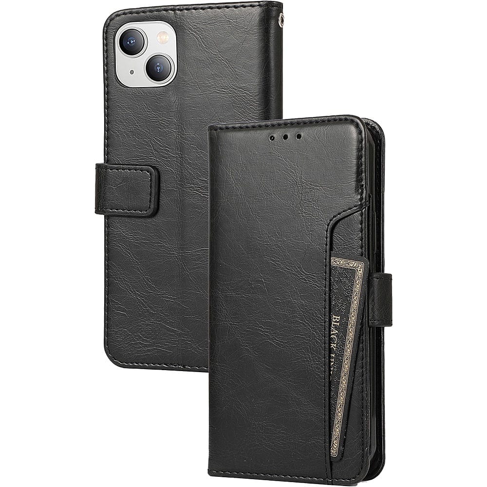 Indy Series Leather Wallet Case - iPhone 14 Plus