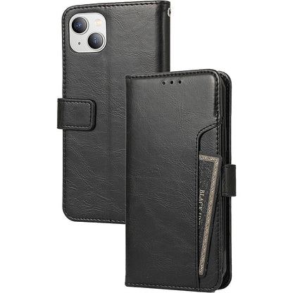Indy Series Leather Wallet Case - iPhone 14 Plus