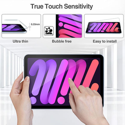 ZeroDamage Clear Tempered Glass Screen Protector  - Apple iPad mini (A17 Pro) and Apple iPad mini (6th Generation 2021)