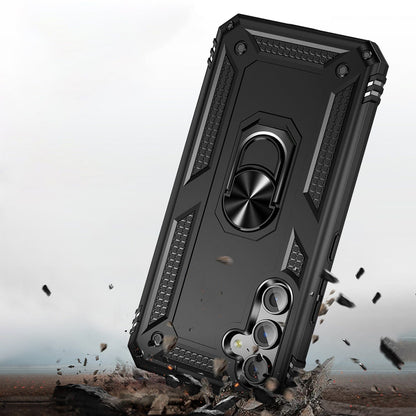 Military Kickstand Series with Belt Clip Case for Samsung Galaxy A54 5G - Black