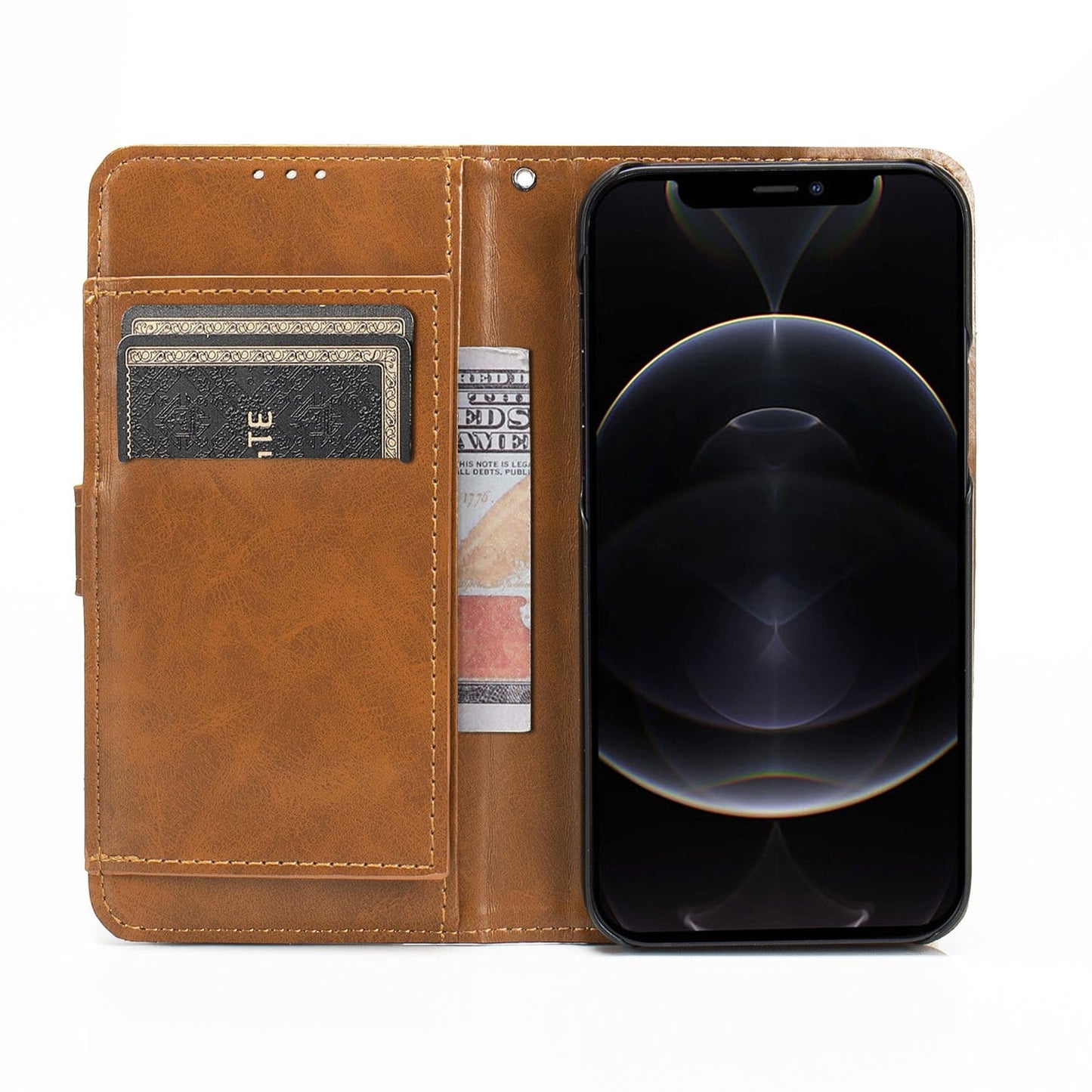 Indy Series Leather Wallet Case - iPhone 14 & iPhone 13