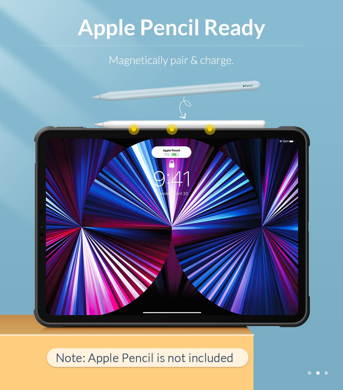 Venture Series Clear Hard Shell Case - iPad Pro 11-inch (3rd/4th Gen)