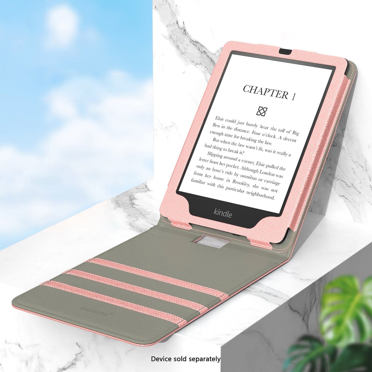 Amazon Kindle Paperwhite (2024) and Colorsoft Case - Vertical Folio, Stand | Indy Series