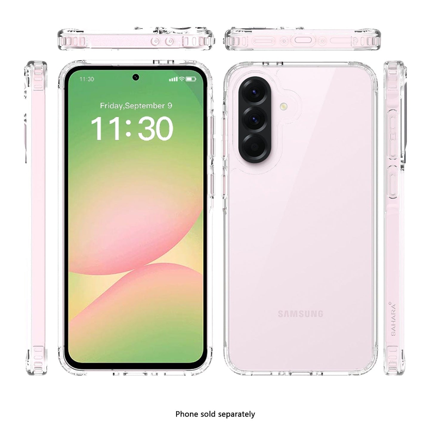 Samsung Galaxy A37 5G Clear Case - Anti-Slip Grip | Venture Series