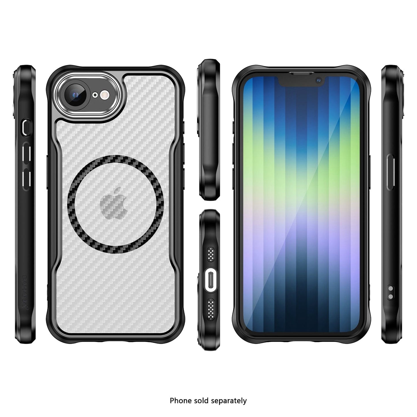 iPhone 17e & iPhone 16e Clear Case - Compatible with MagSafe, Rugged Protection | Venture Series