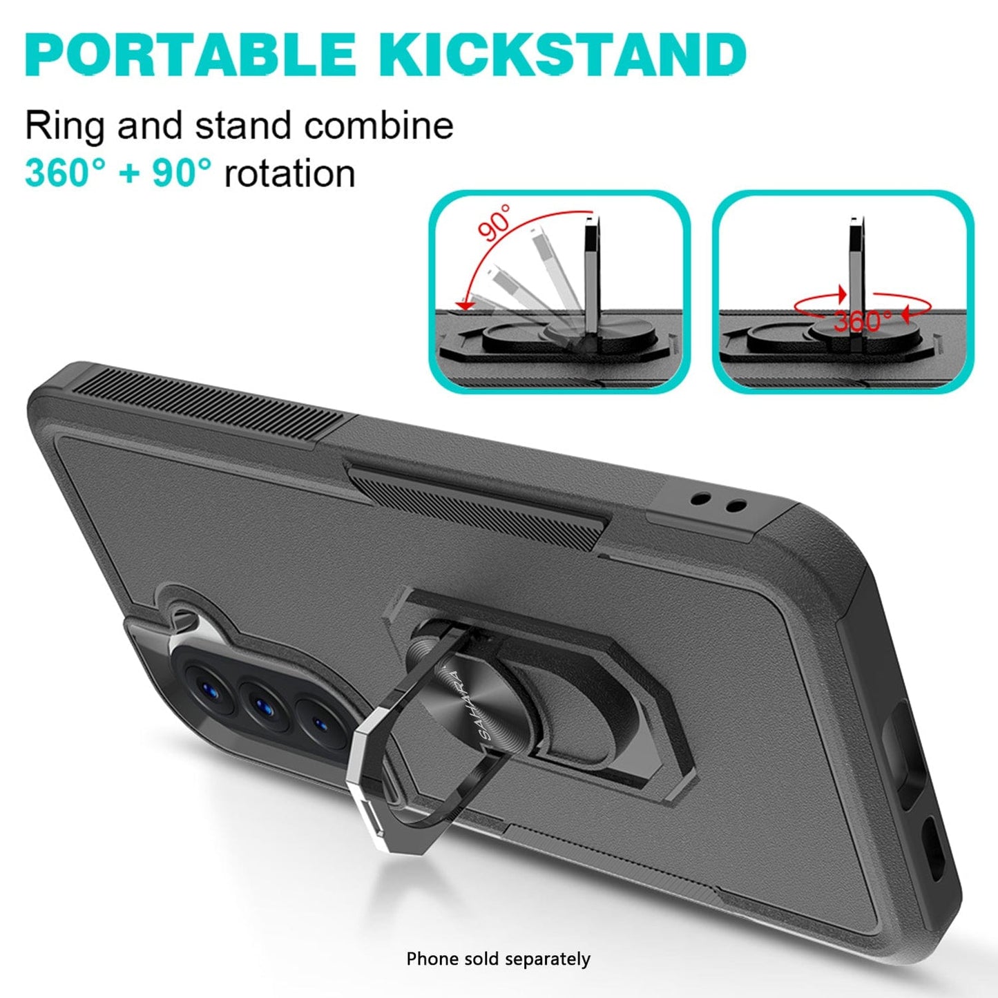 Samsung Galaxy A57 5G Case - Heavy-Duty Kickstand | Raider Series