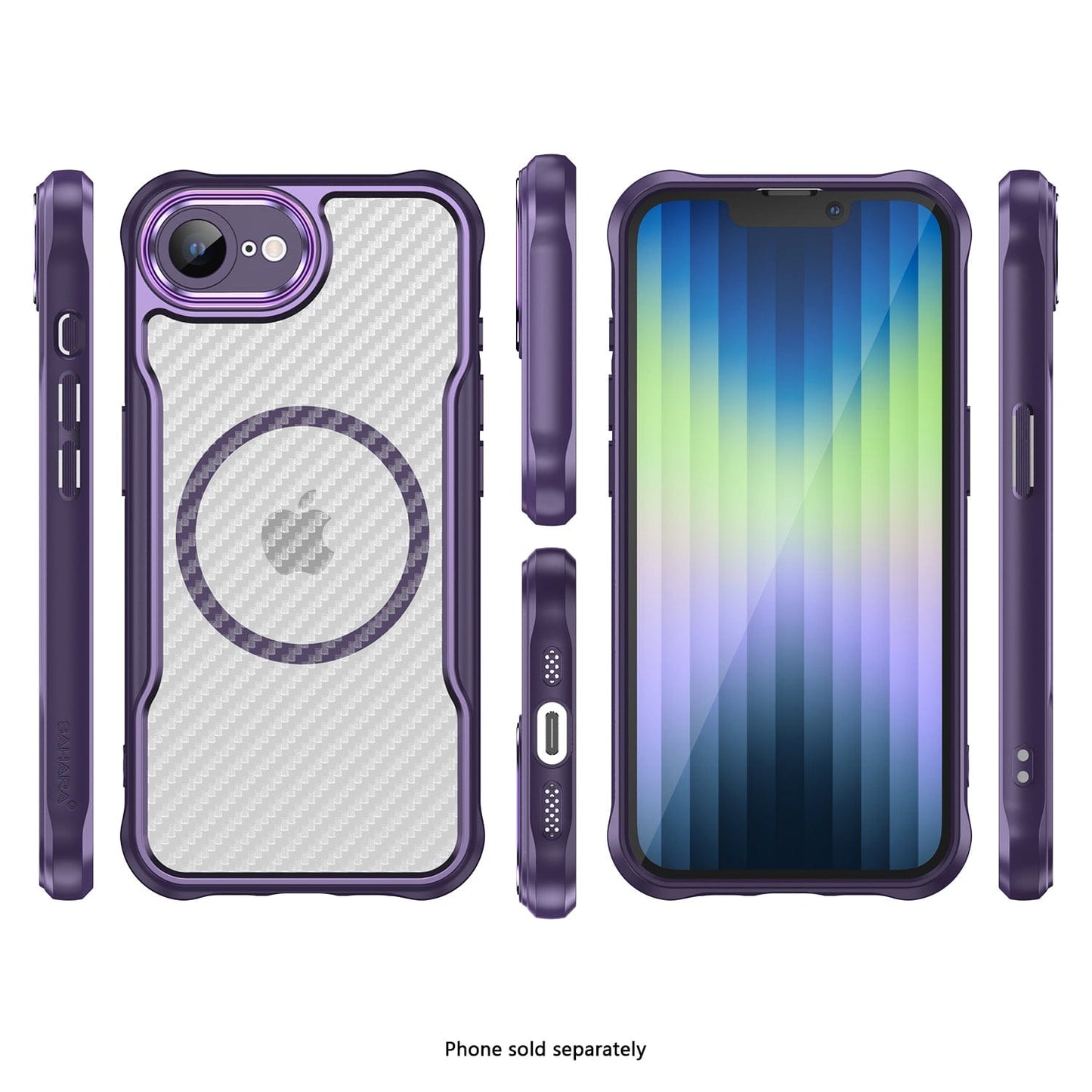iPhone 17e & iPhone 16e Clear Case - Compatible with MagSafe, Rugged Protection | Venture Series
