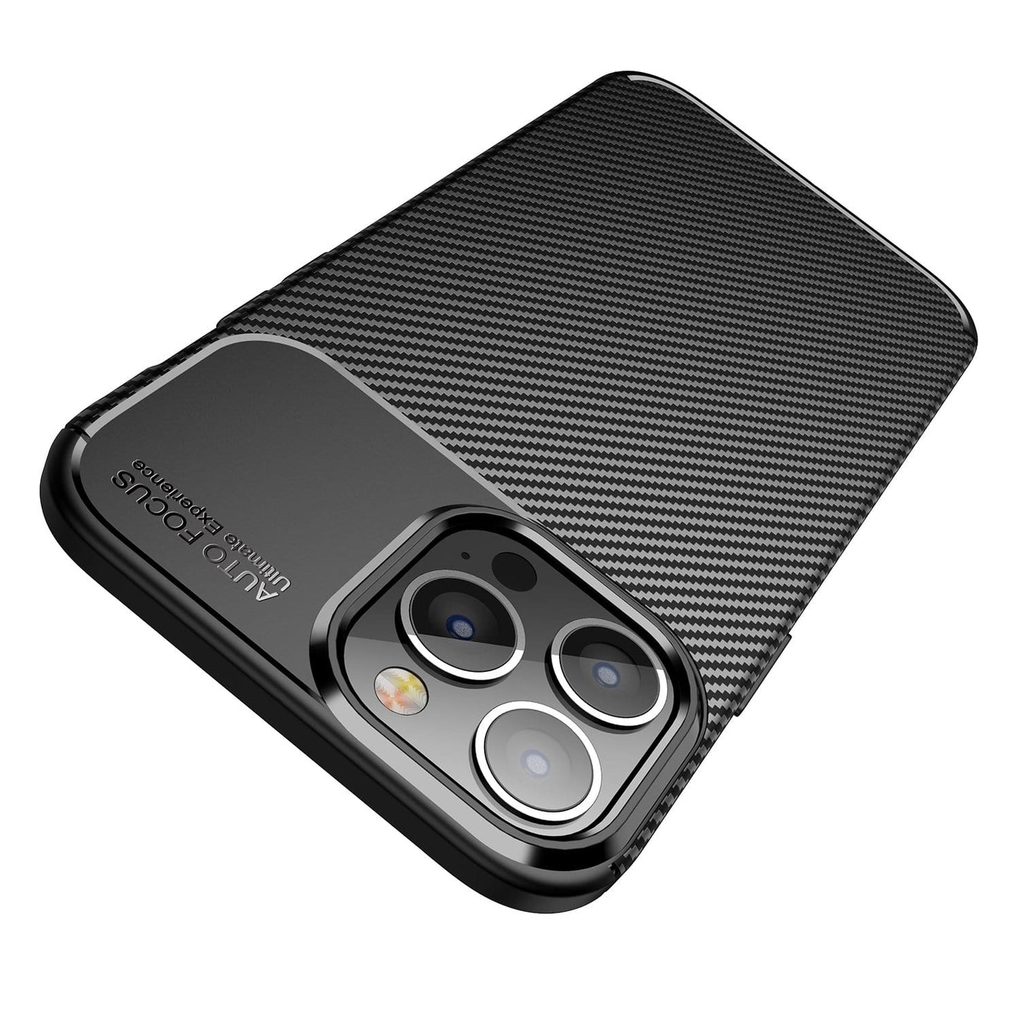 Anti-Slip Carbon Series Slim Case - iPhone 13 Pro Max