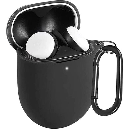 Anti-Slip Silicone Case for Google Pixel Buds Pro Headphones - Black