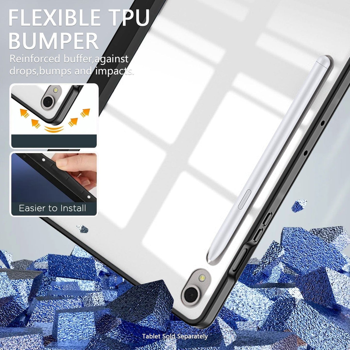 Samsung Galaxy Tab S10 FE+ Folio Case - Kickstand | Venture Series