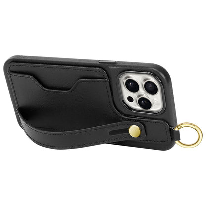 iPhone 15 Pro Max Leather Wallet FingerGrip Case with MagSafe | Indy Series
