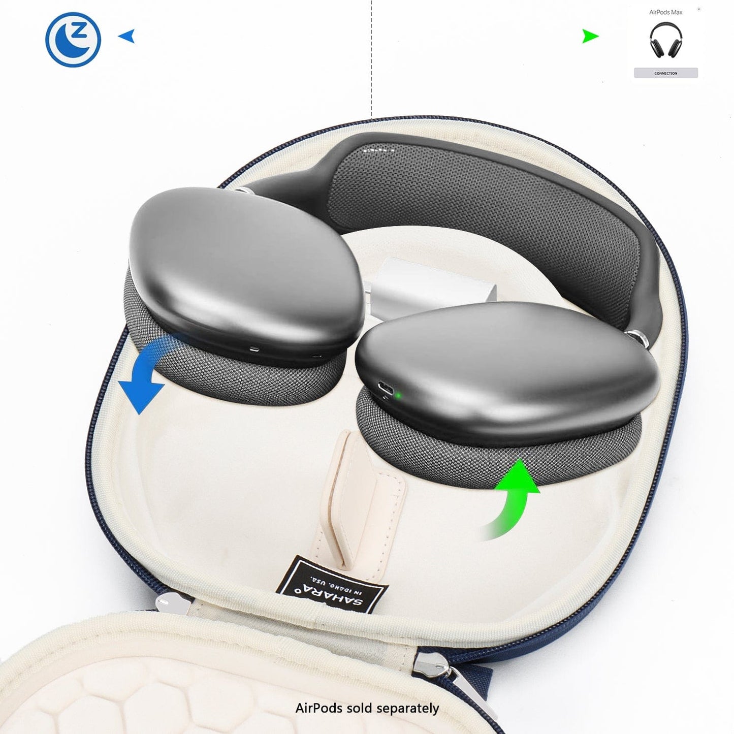 AirPods Max Case - Travel Carry, Hard Shell | Classic Series