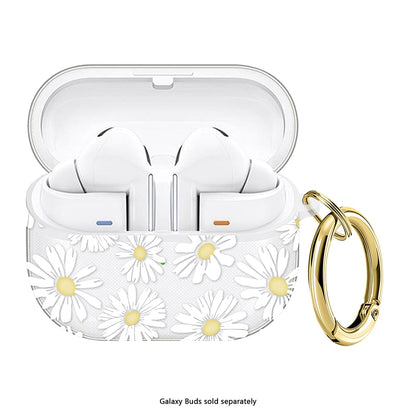 Samsung Galaxy Buds3, Buds3 Pro and Buds3 FE Case - Transparent with Carabiner | Venture Series
