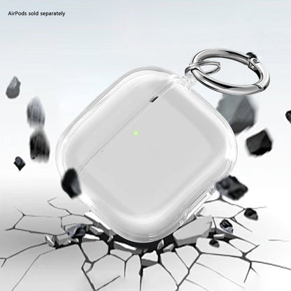 Apple AirPods 4 Clear Case - Protective Cover with Carabiner | Inspire Series