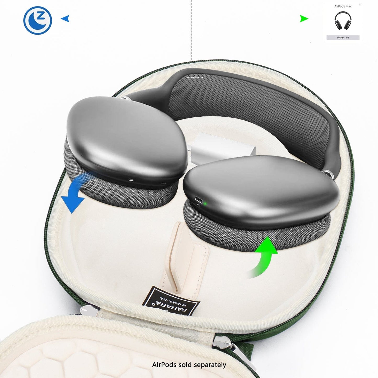AirPods Max Case - Travel Carry, Hard Shell | Classic Series