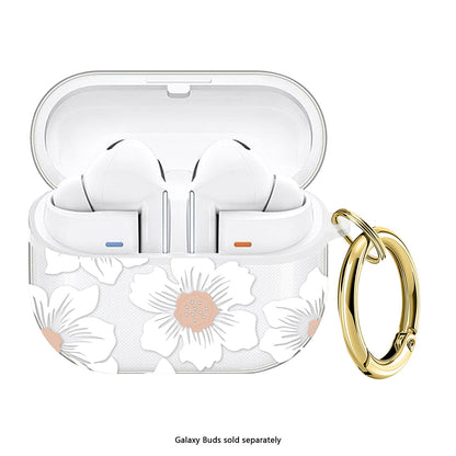 Samsung Galaxy Buds3, Buds3 Pro and Buds3 FE Case - Transparent with Carabiner | Venture Series