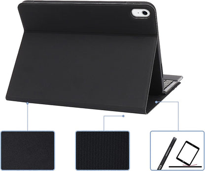 Navigate Series Keyboard Folio Case - iPad A16 11-inch & iPad 10.9-inch 10th/11th/12th Generation