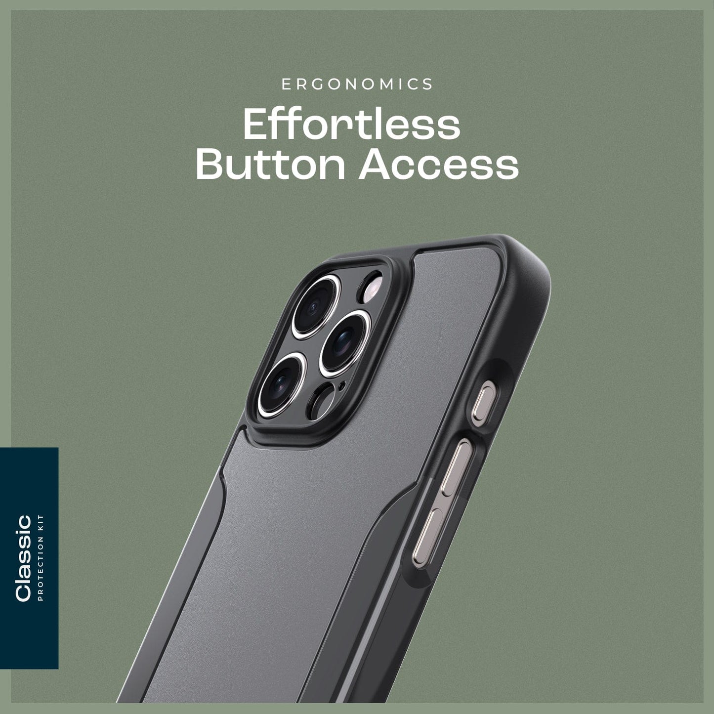 iPhone 16 Pro Rugged Case & Screen Protector Kit - MagSafe | Classic Series