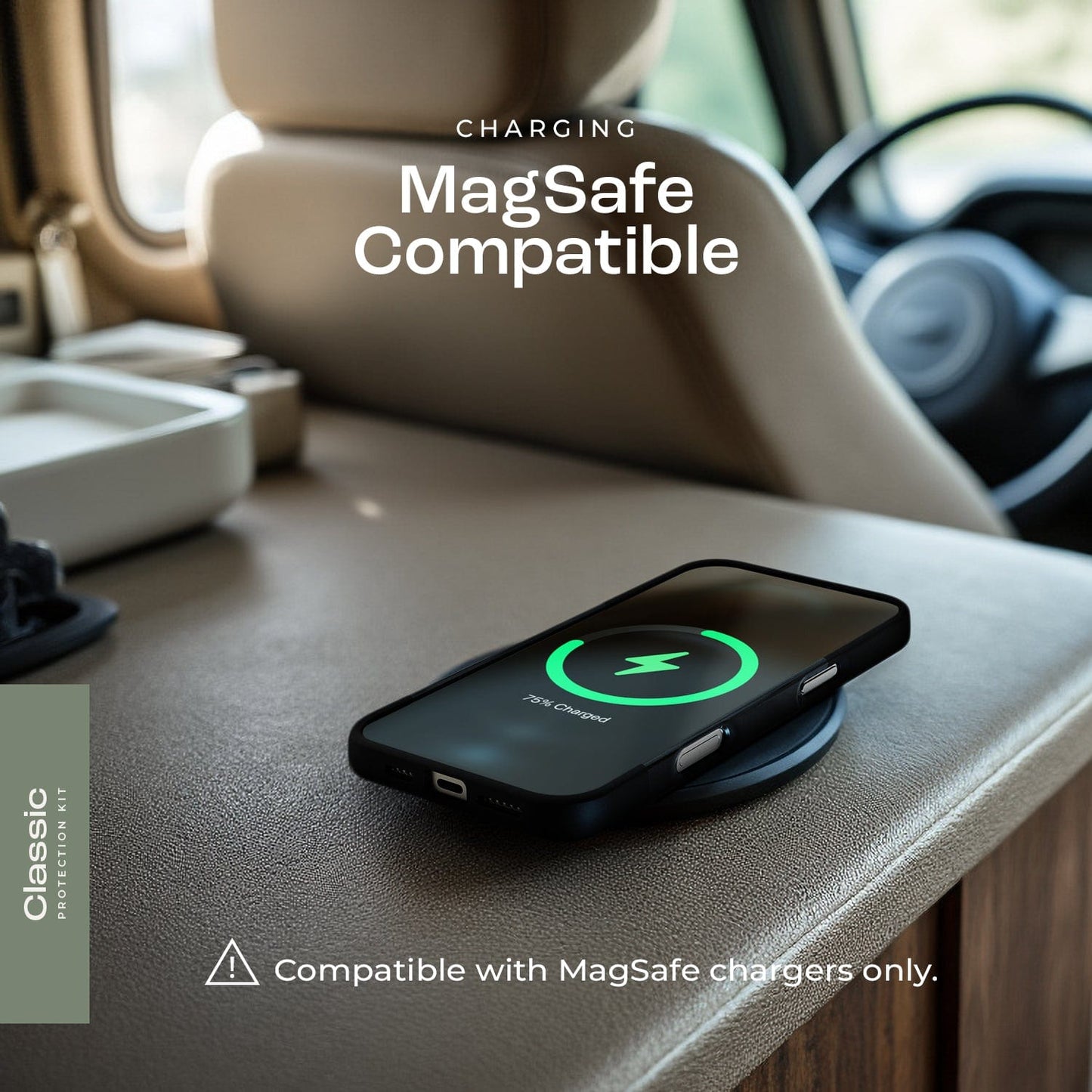 iPhone 16 Pro Rugged Case & Screen Protector Kit - MagSafe | Classic Series