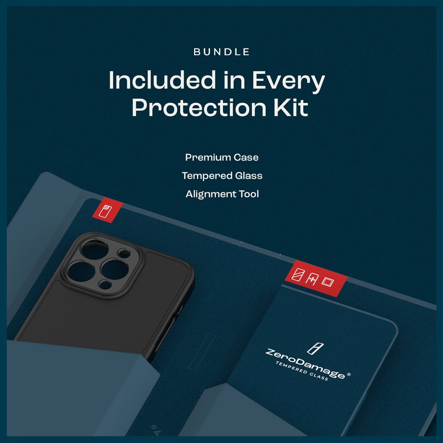 iPhone 16 Pro Rugged Case & Screen Protector Kit - MagSafe | Classic Series