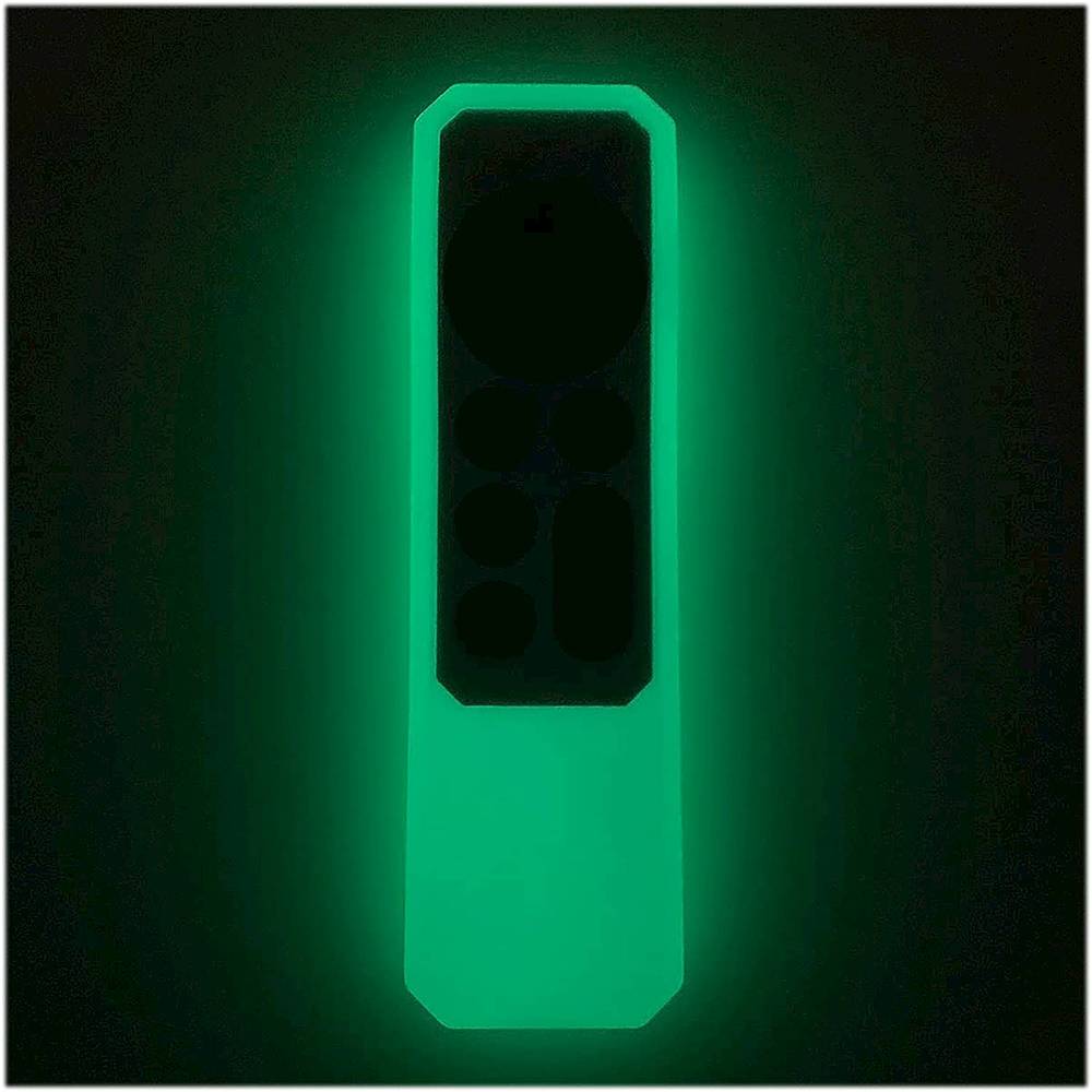 Apple TV 4K Remote Green Glow Silicone Case - Apple AirTag