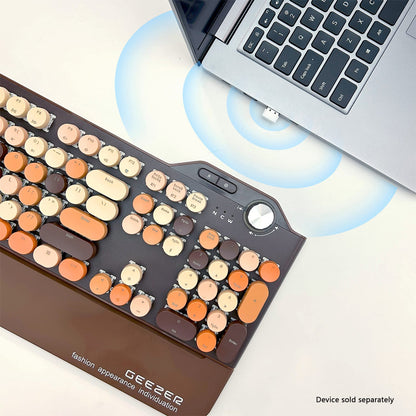 Wireless Keyboard - Silent Keys, 104 Keys Full Keyboard