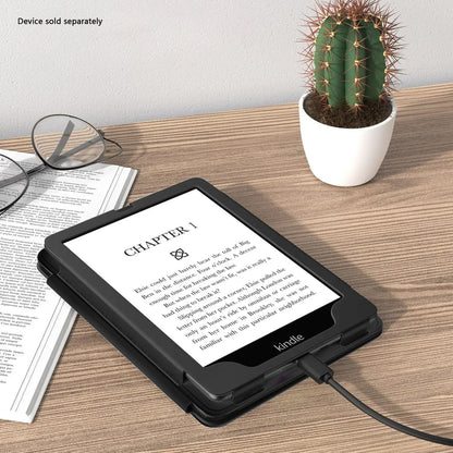 Amazon Kindle Paperwhite (2024) and Colorsoft Case - Folio, Hand Strap & Kickstand | Indy Series
