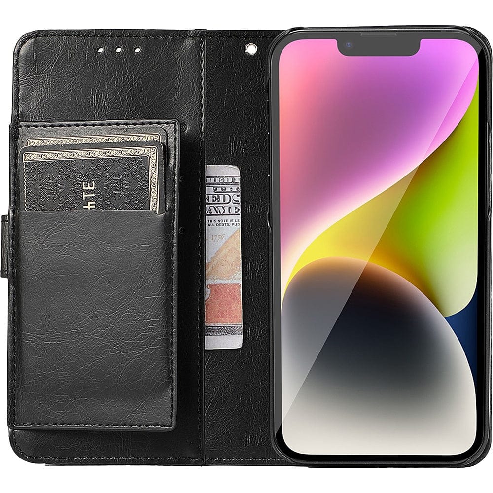 Indy Series Leather Wallet Case - iPhone 14 Plus